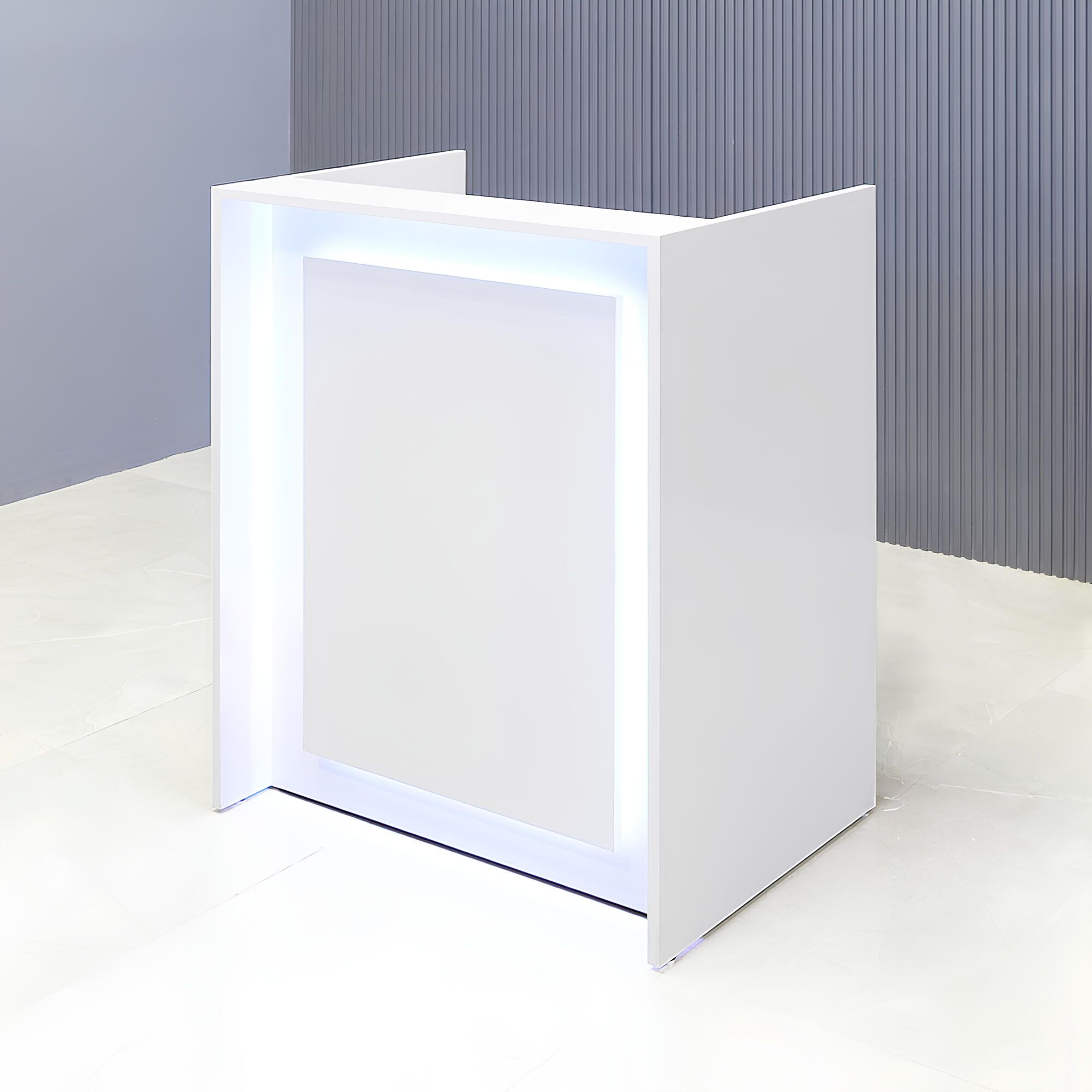 New York U-Shape Podium & Host Custom Desk
