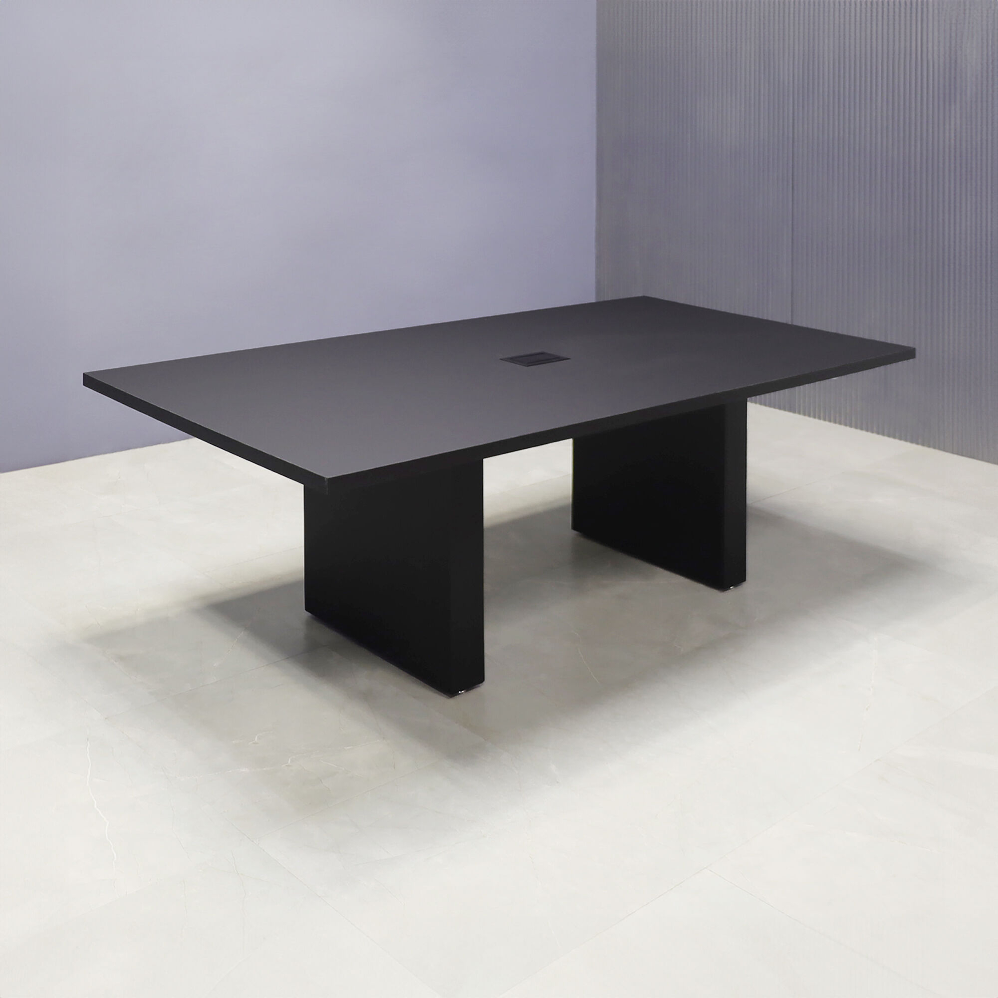 Newton Rectangular Conference Table With Laminate Top and X1 Base