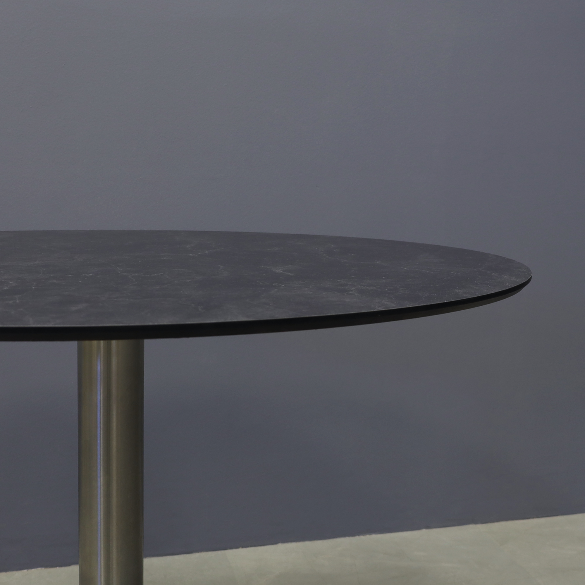 California Round Engineered Surface Cafeteria Table