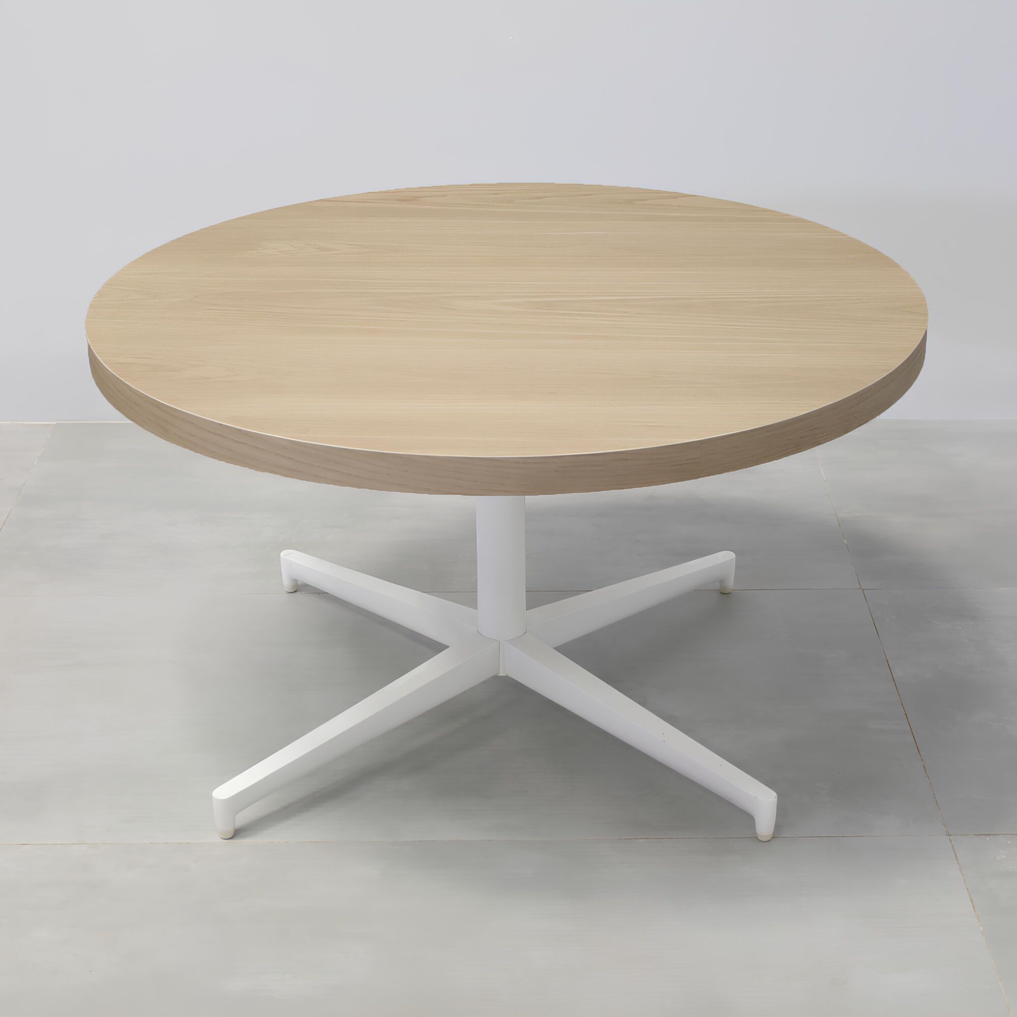 Newton Coffee Table with Star Base in Natural Ash PVC Laminate  - 36 In. - Stock #153