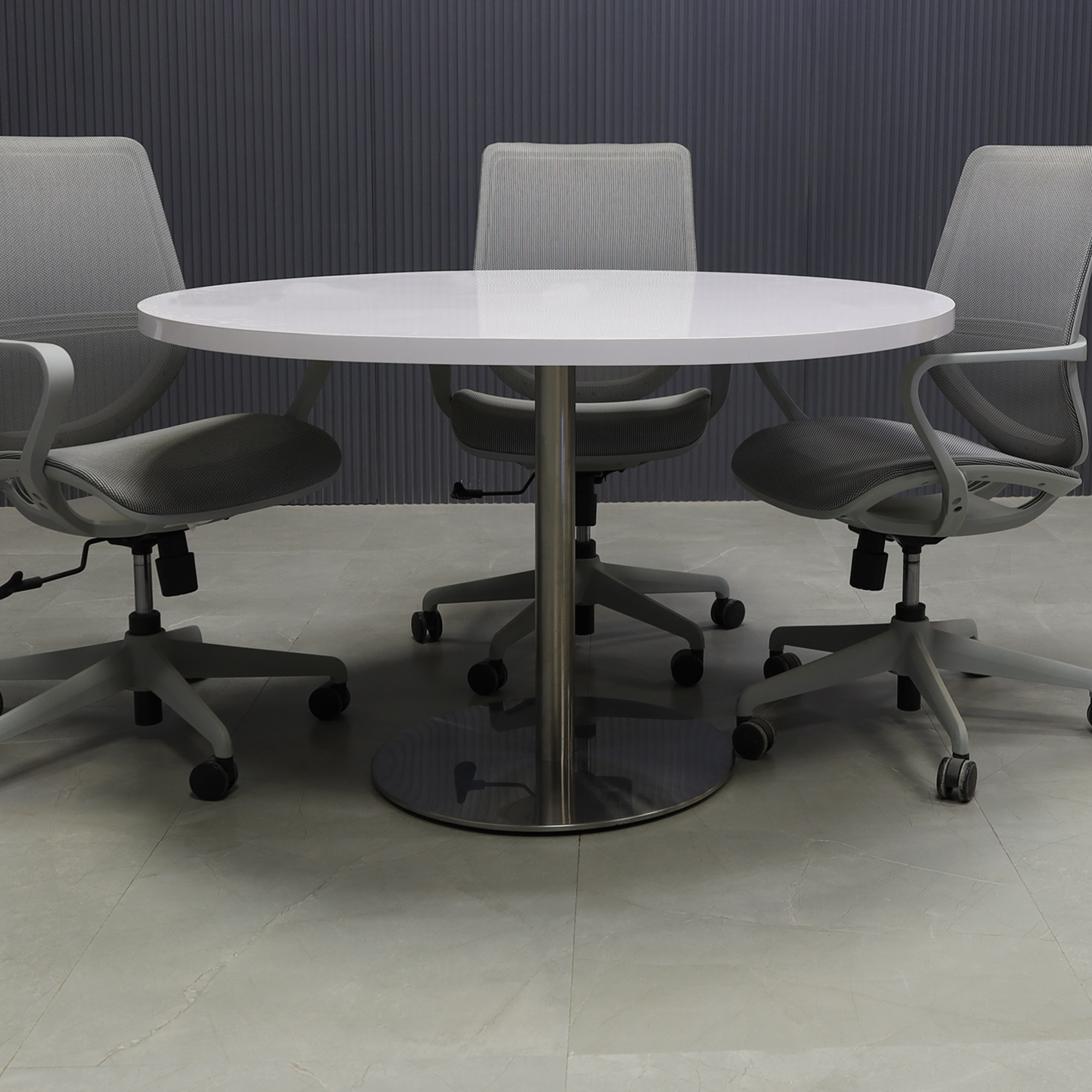 California Round Laminate Cafeteria Table