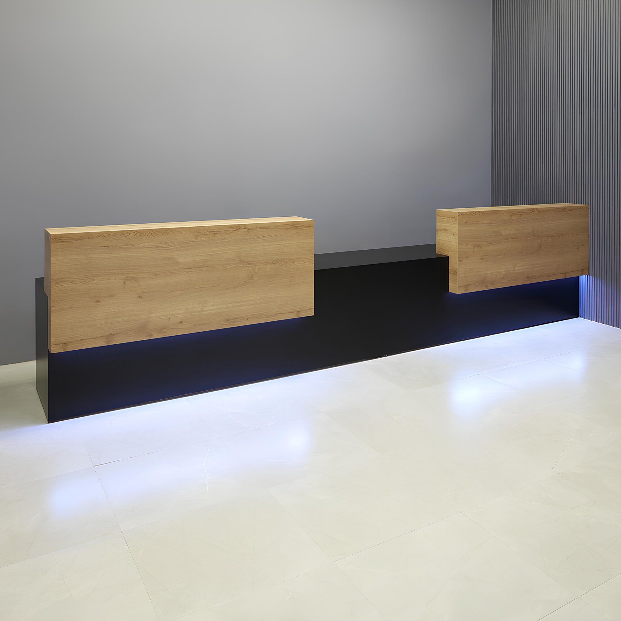 Los Angeles Double Counter Custom Reception Desk