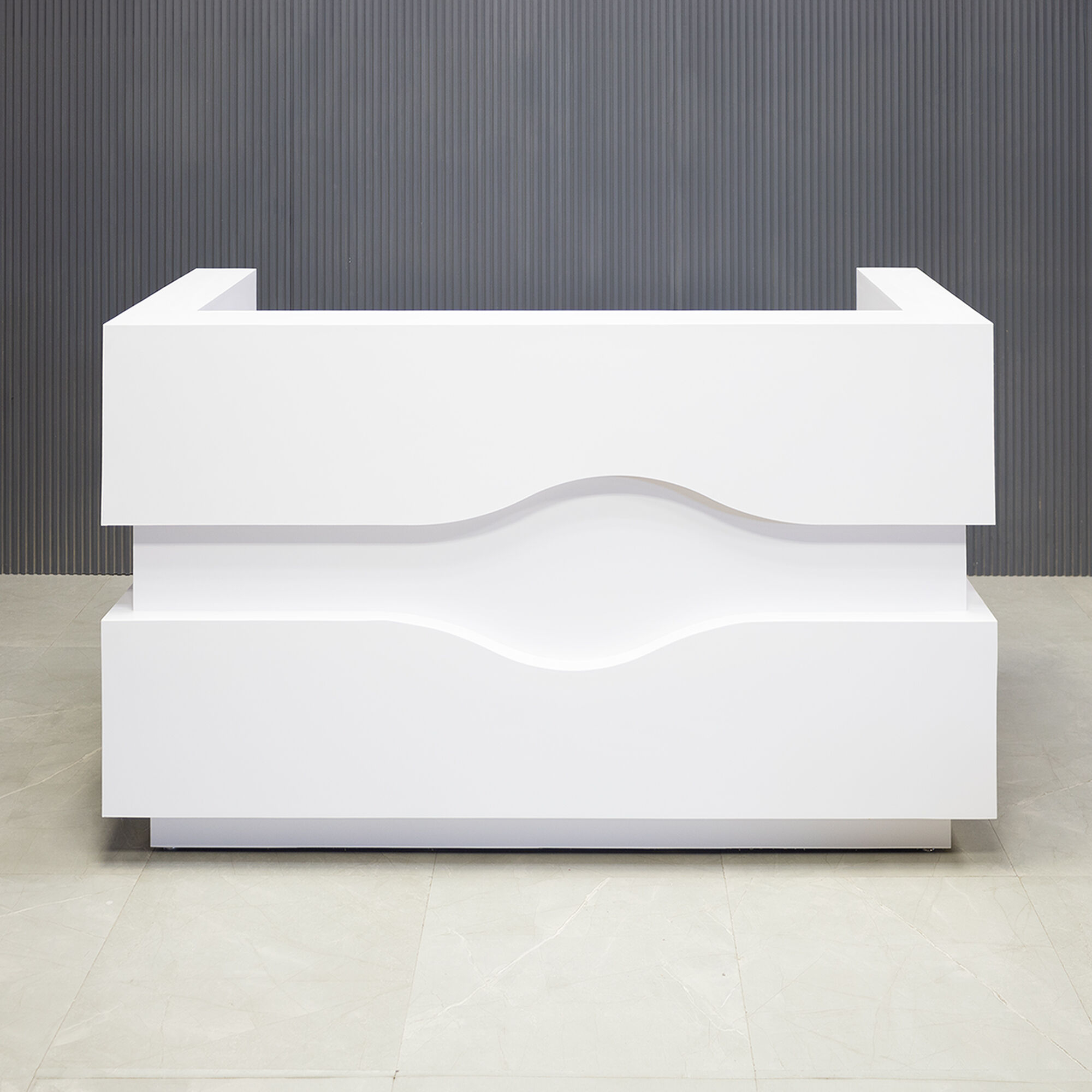 Wave Custom Reception Desk