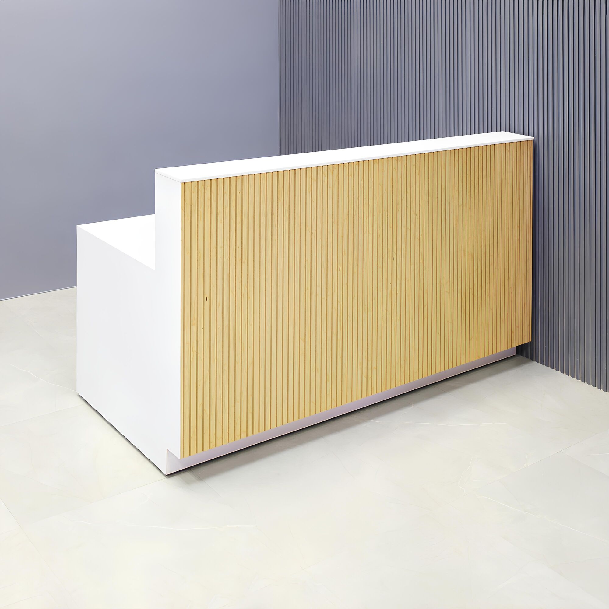 Dallas Straight Custom Reception Desk 