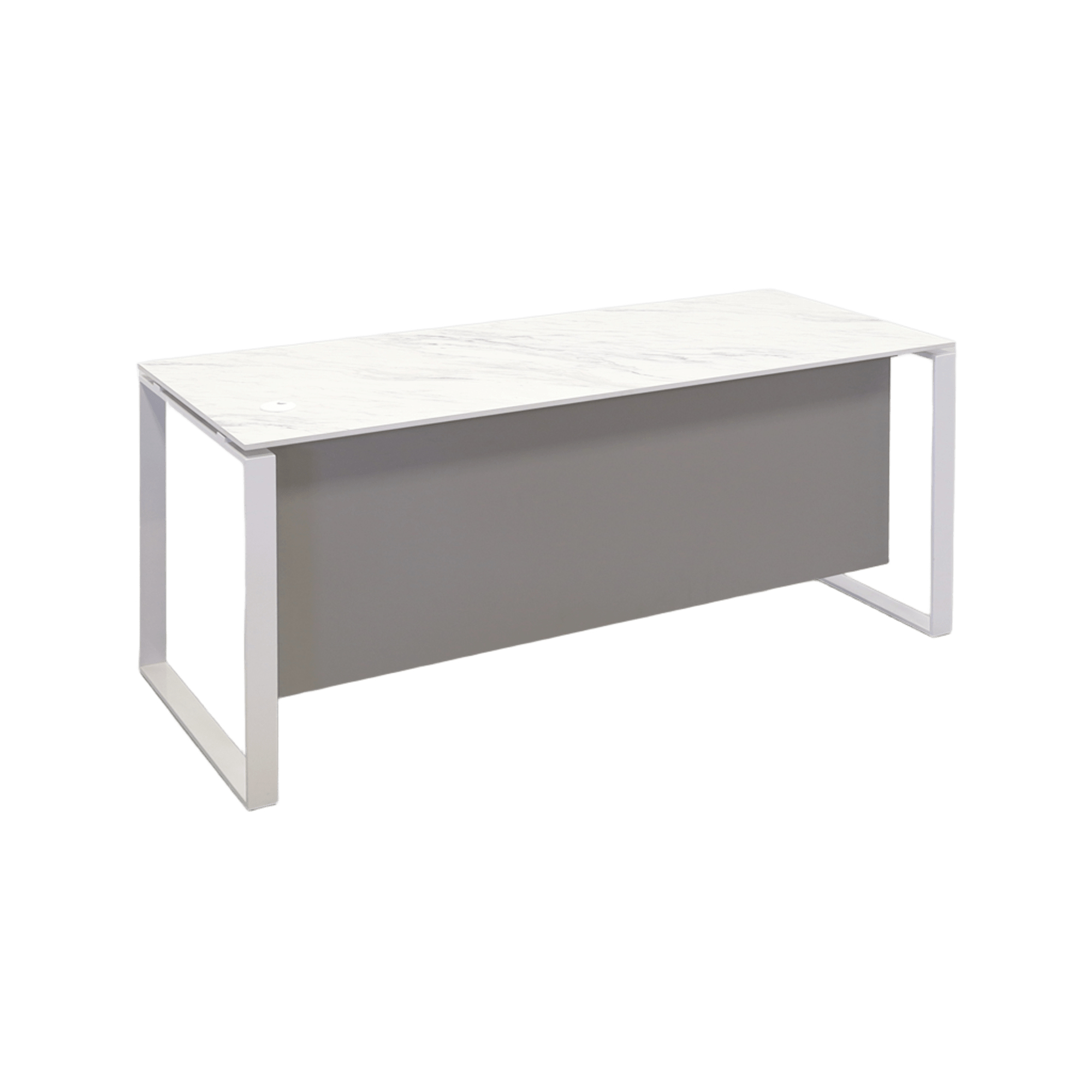 Aspen Straight Executive Desk With Engineered Surface Top
