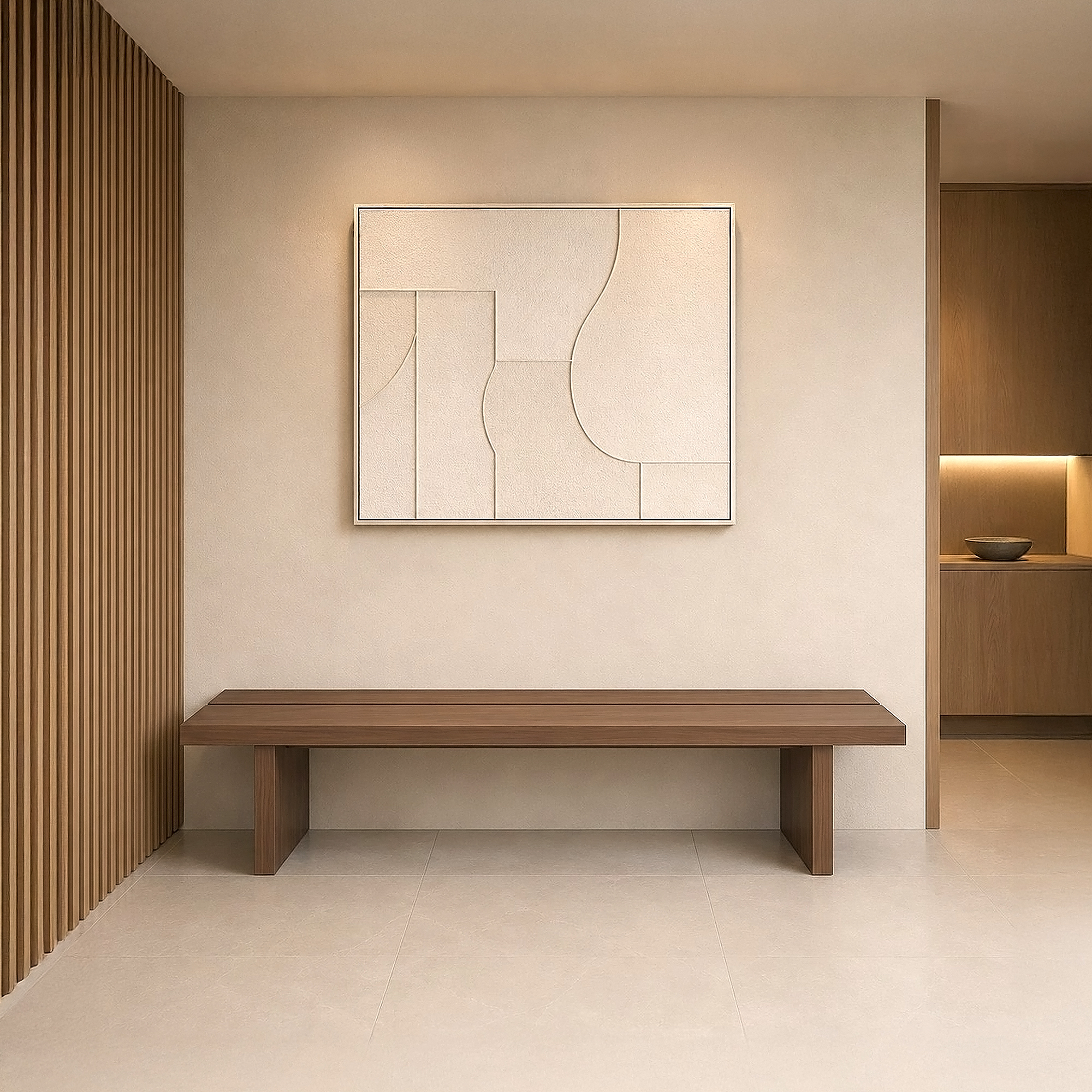 Astoria Slat Bench